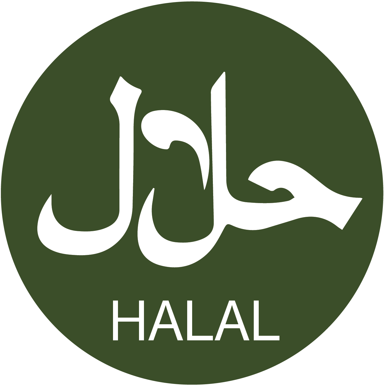 halal label