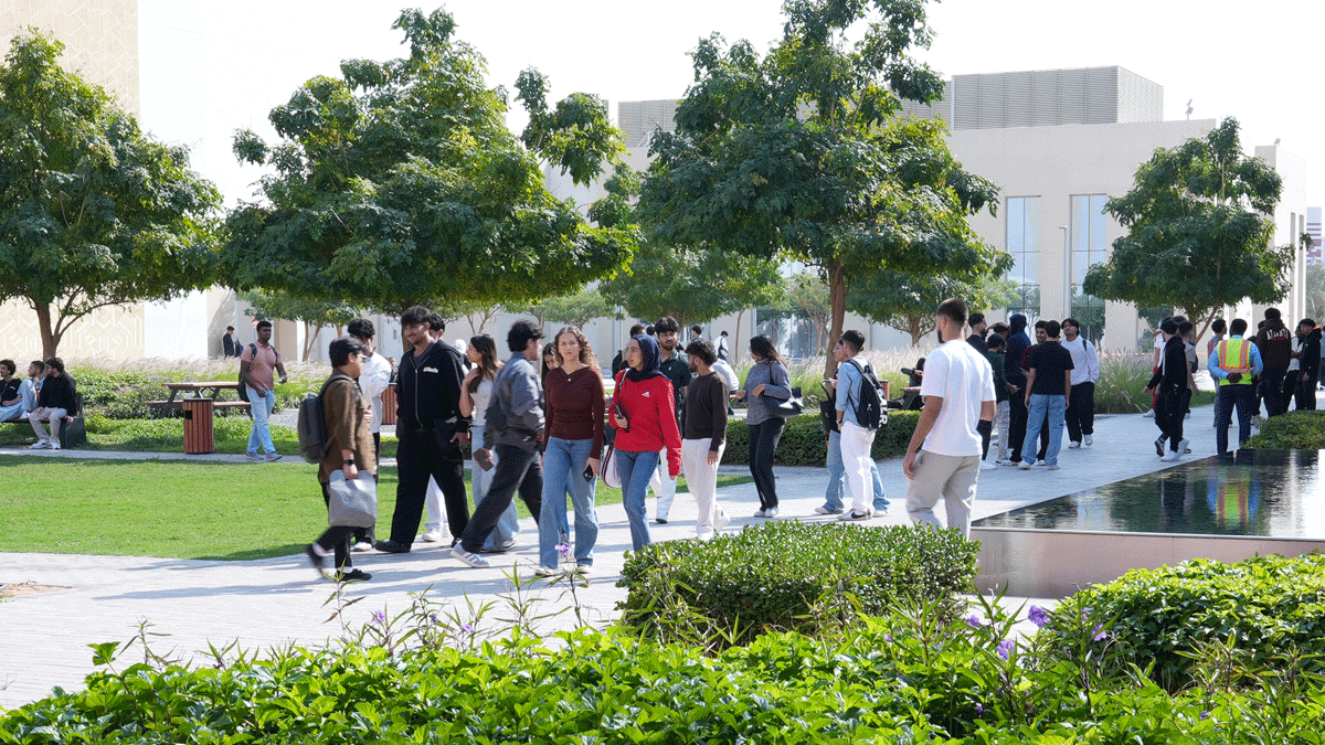 Students visiting RIT Dubai