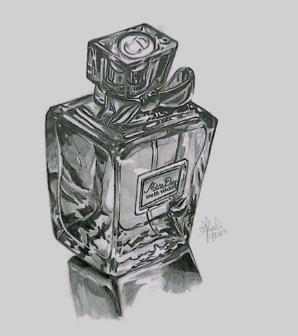 Drawing of Perfume