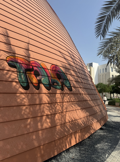 Graffiti on the wall