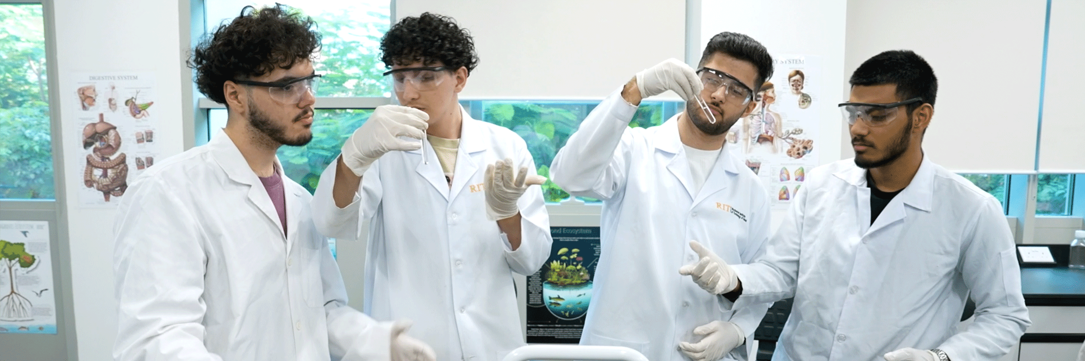 As a student at RIT, you’ll learn in the classroom and in the real-world. Our instruction is future-focused, tech-infused, and designed for you to apply experientially.