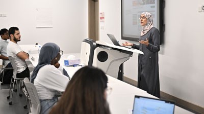 Students in class
