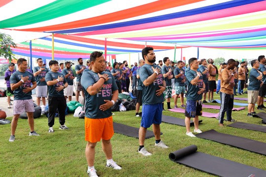 Corporate partners participating at the RIT Dubai Spring Fest 2024