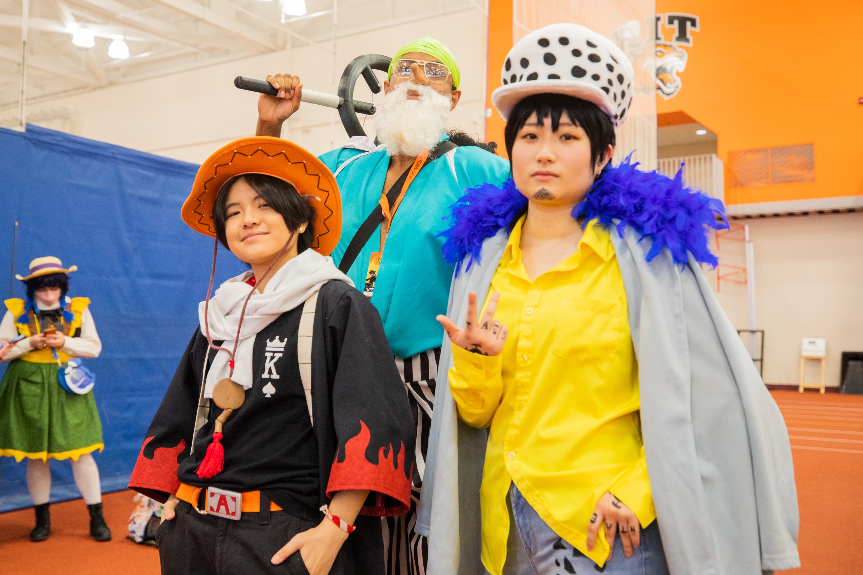 Students dressed up in costume for annual Tora Con event