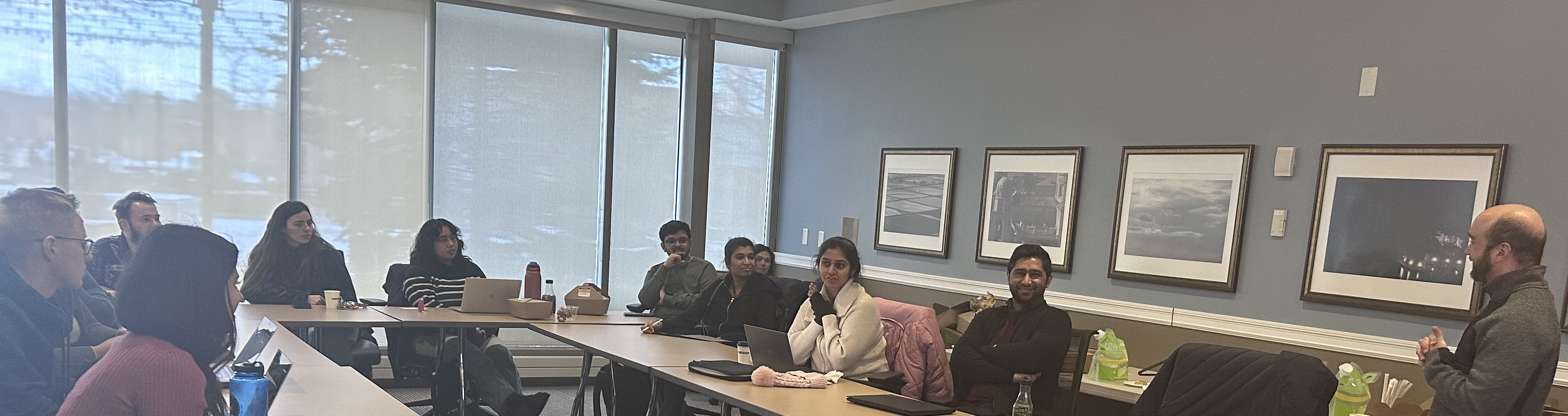 Photo of Dr. Cory Merkel delivering technical tutorial.