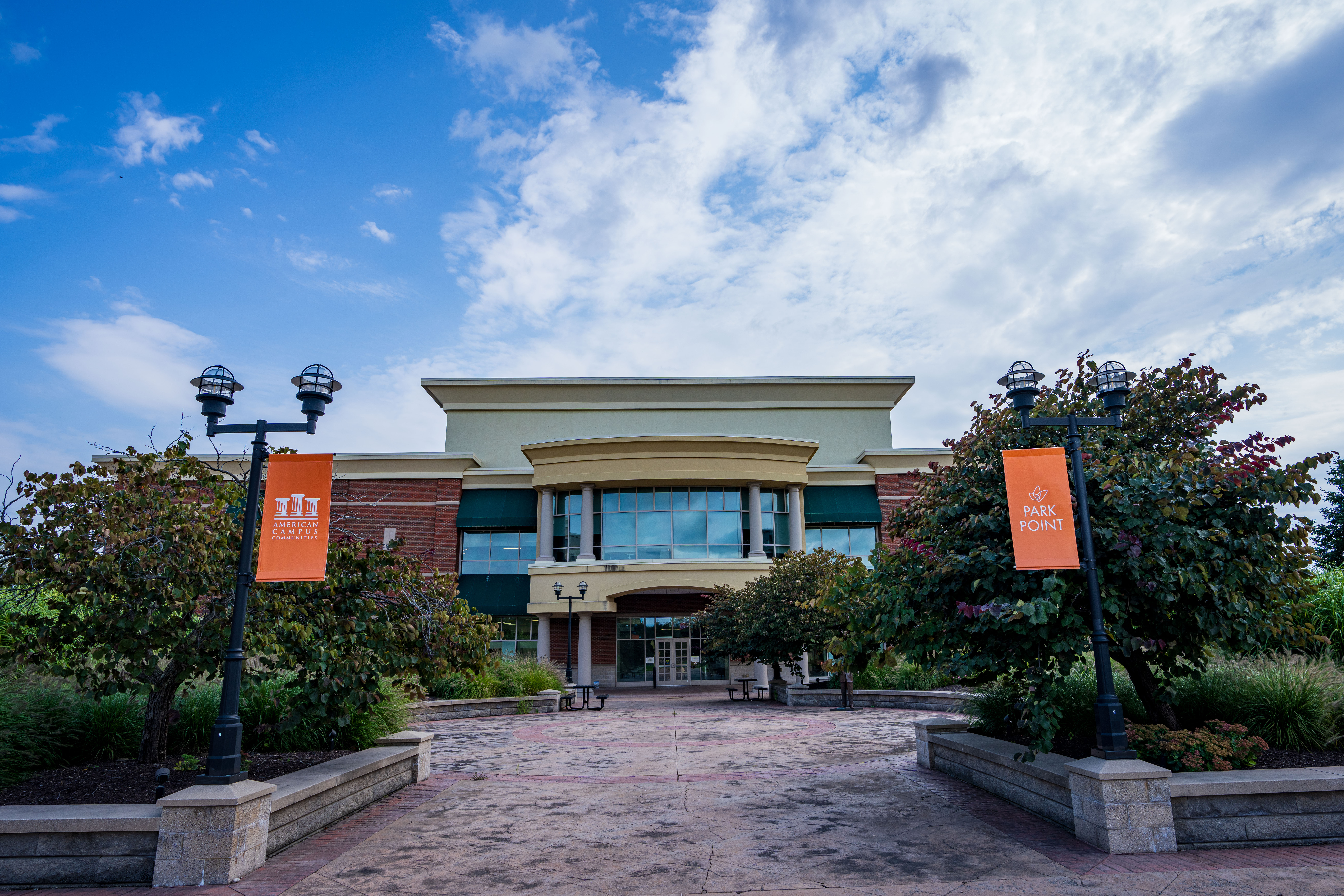 University Advancement building in Park Point