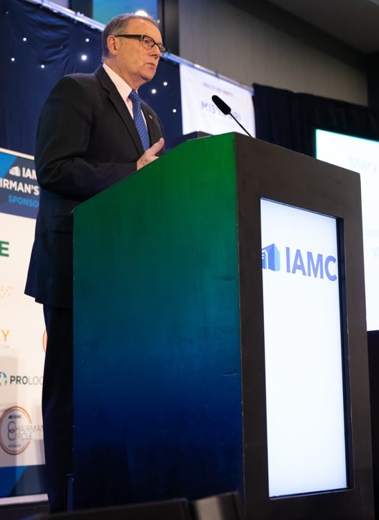 Student wearing his Ph.D. cap and gown.