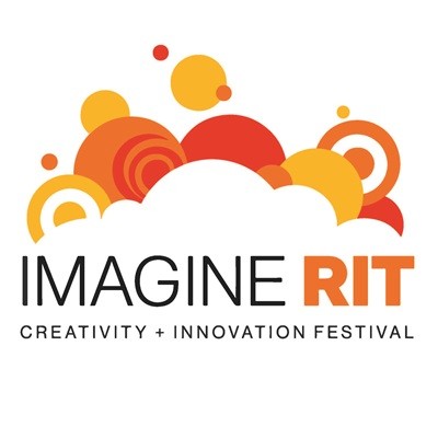 Cloud graphic with Imagine RIT text