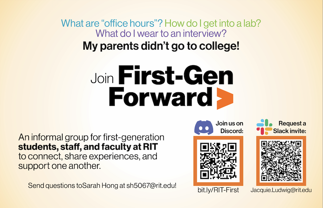 The First Gen Forward club supports 1st-generation college students by providing life skills, college success tips, and guidance to campus resources. The club offers a mentorship network. Join by February 28, 2025, to be part of the founding members.