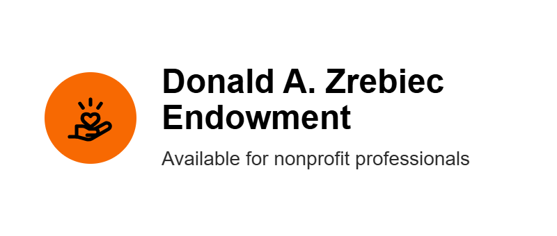 Nonprofit scholarship graphic