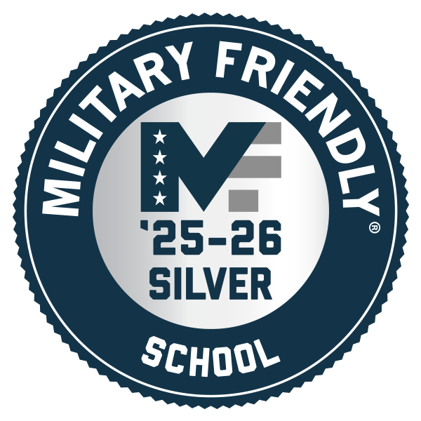 Military silver badge