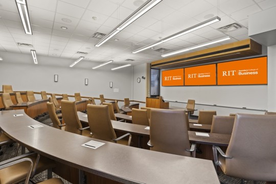 one view of the Joseph M. Lobozzo Executive MBA Room