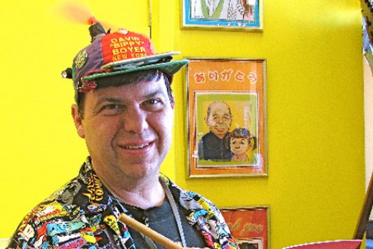 Person posing for camera