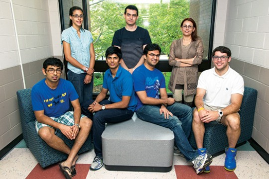 Students gathered for picture