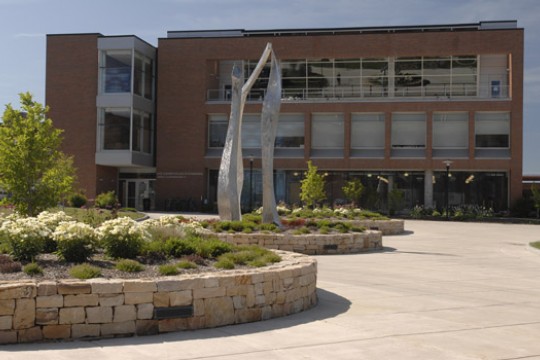 Picture of classroom building 