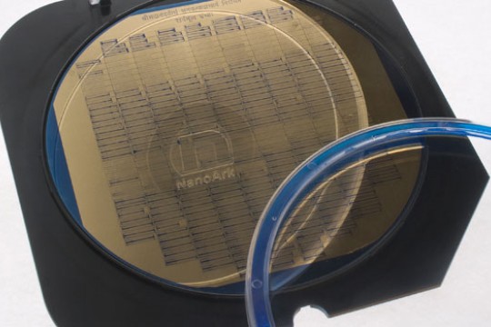 Picture of silicon disk 