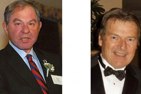 Two portraits side by side