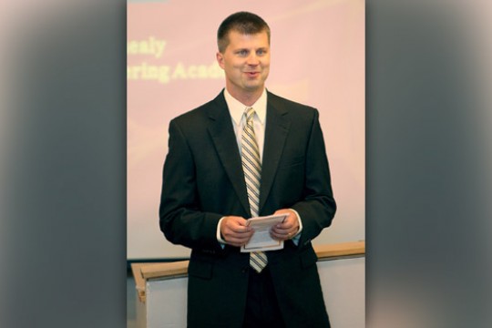 Person posing for camera