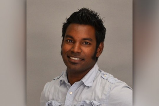 Person posing for camera