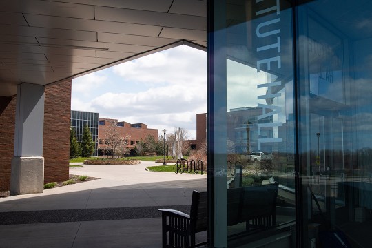 RIT campus outdoors.