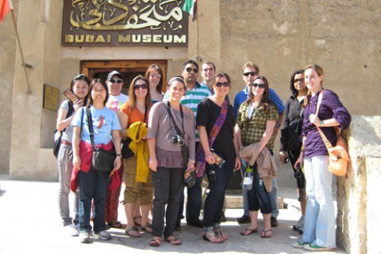 People gathered for picture