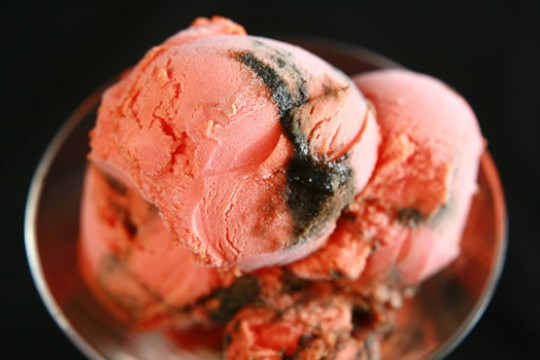 Picture of pink ice cream