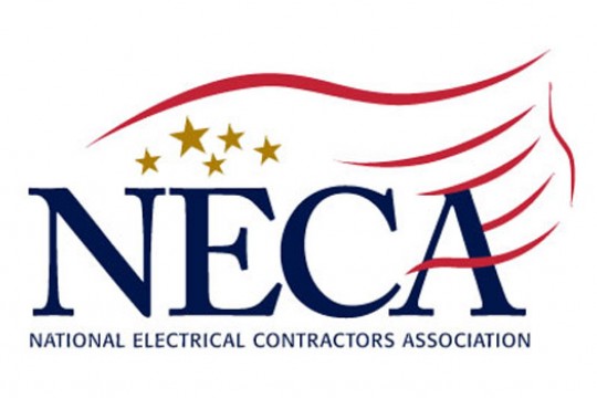 Logo for "National Electrical Contractors Association"