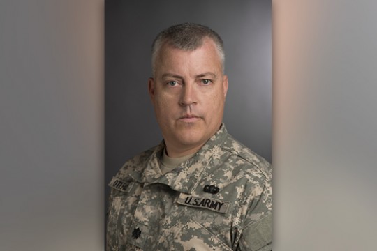 Portrait of a Uniformed solider