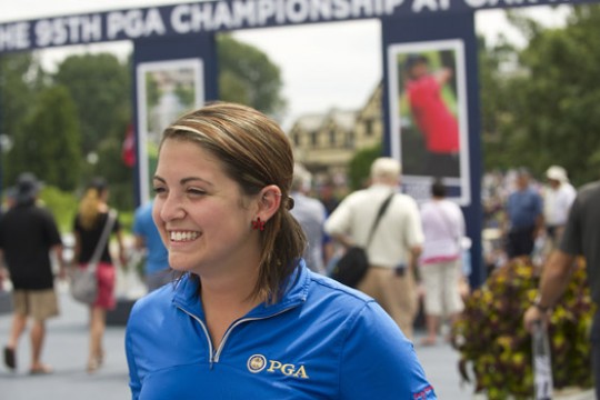 Person posing for camera