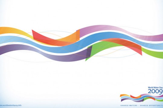 Logo for the 2009 World Water day