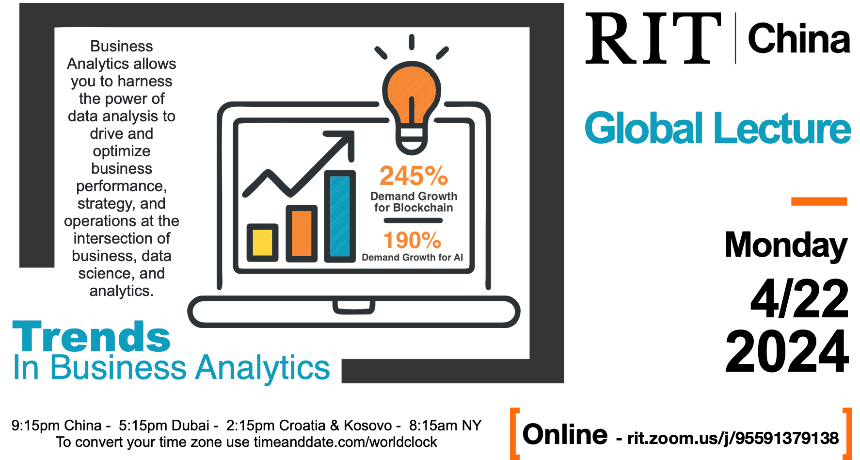 RIT China Global Lecture Monday 4/22/2024