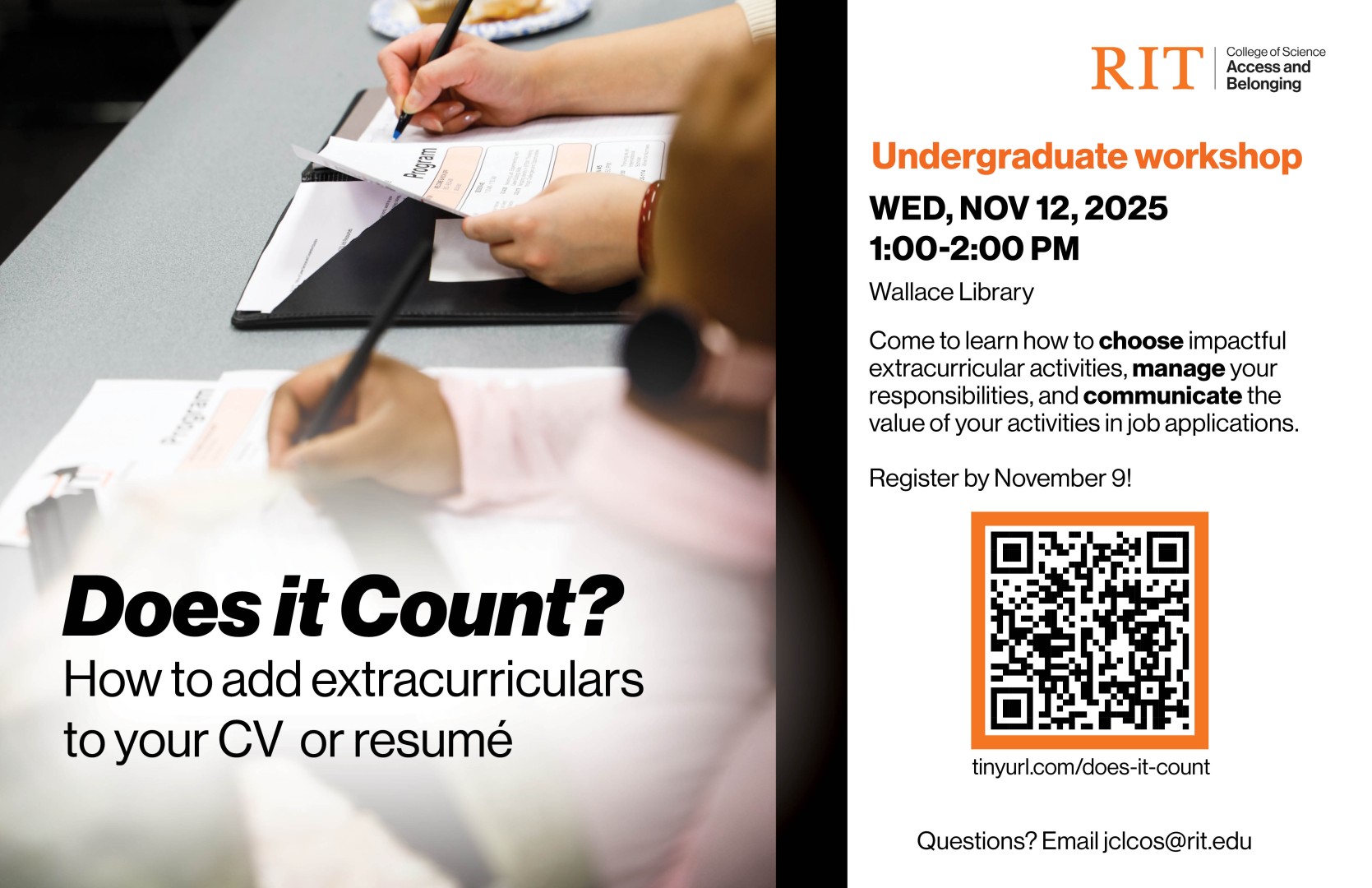 Does It Count CV Event