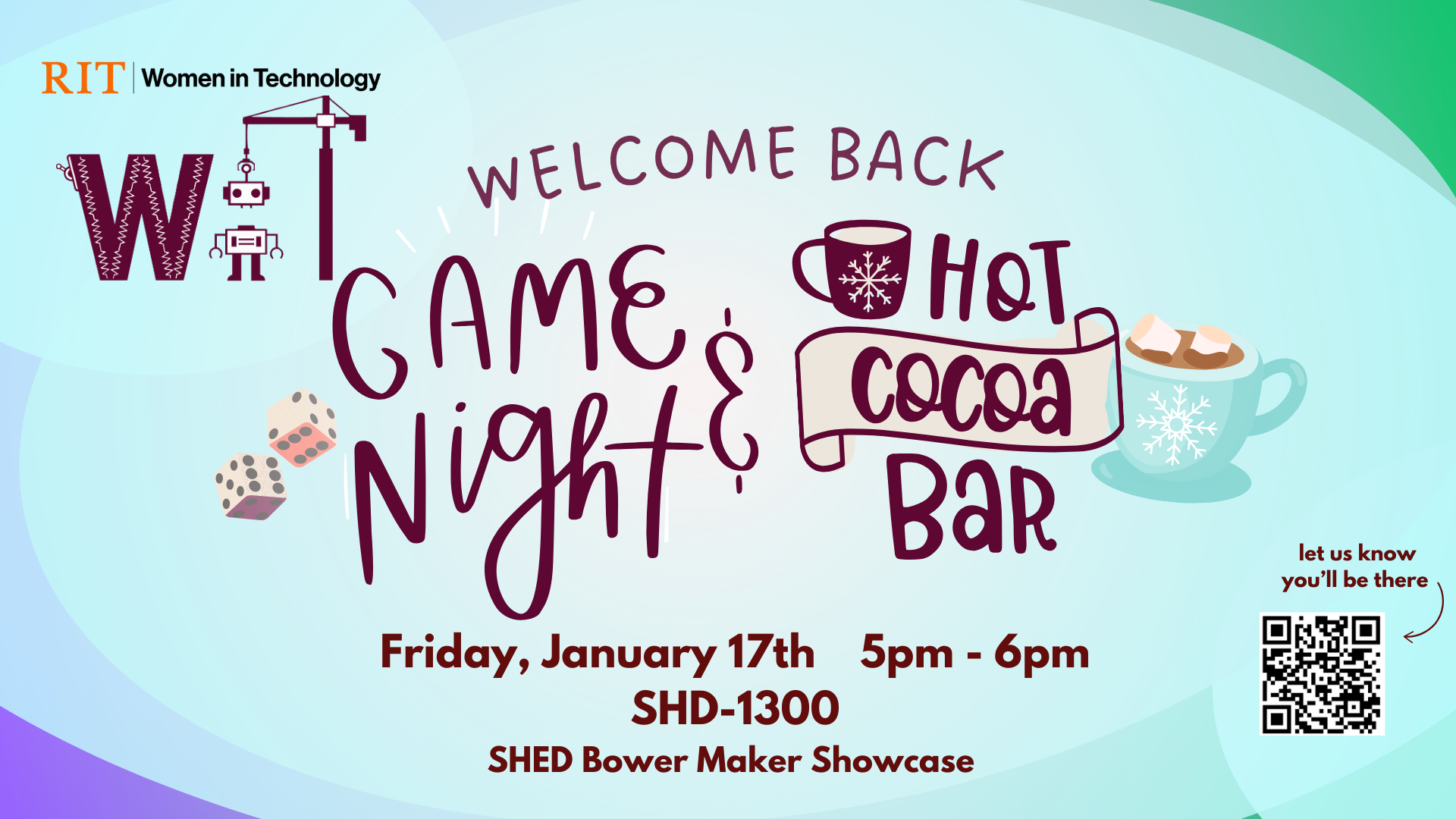 Promotional graphic for WIT Event 