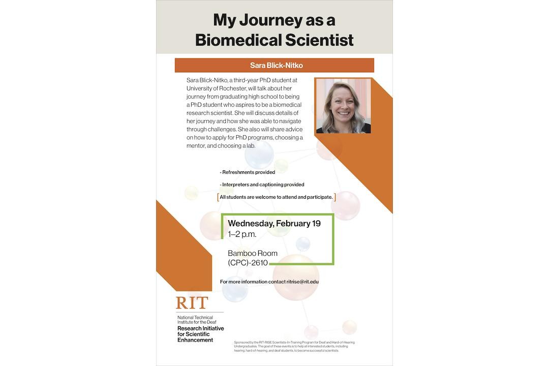 My Journey as a Biomedical Scientist Poster