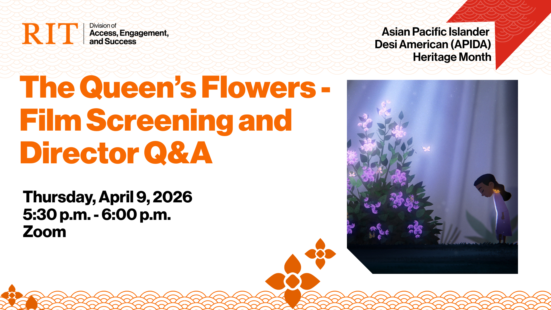 The Queen’s Flowers - Film Screening and Director Q&A