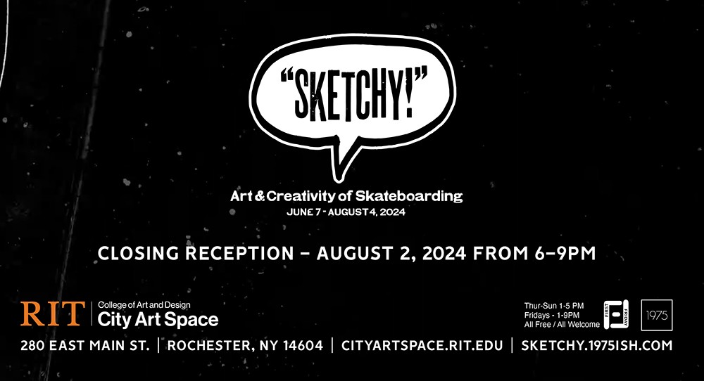 A graphic that reads SKETCHY!