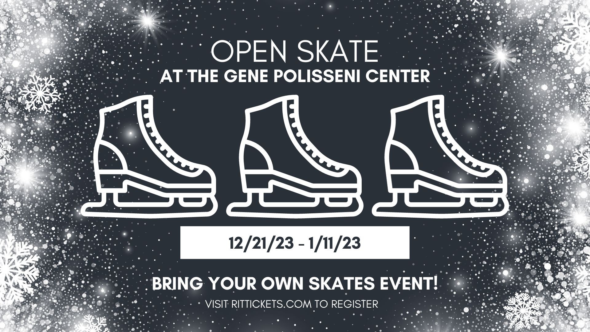 ice skates with open skate information