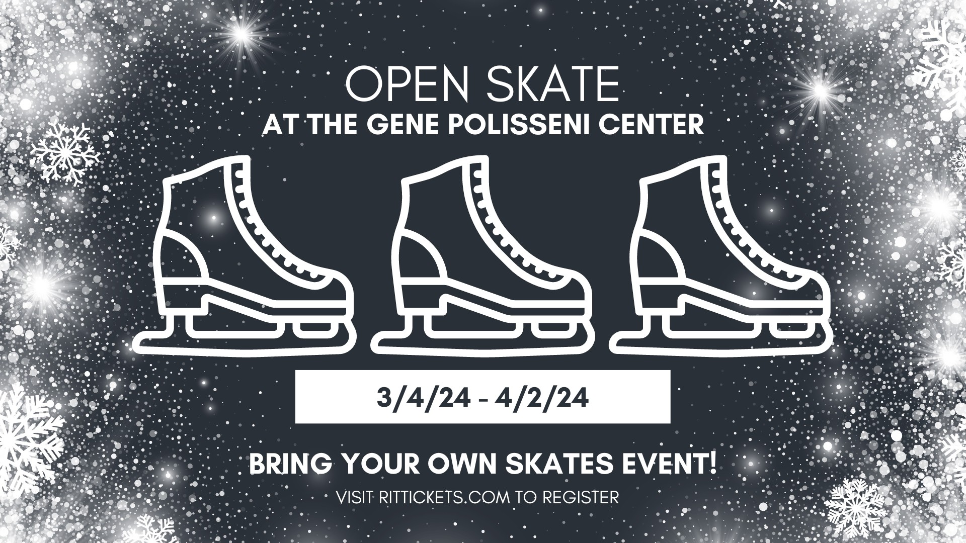 ice skates with open skate information