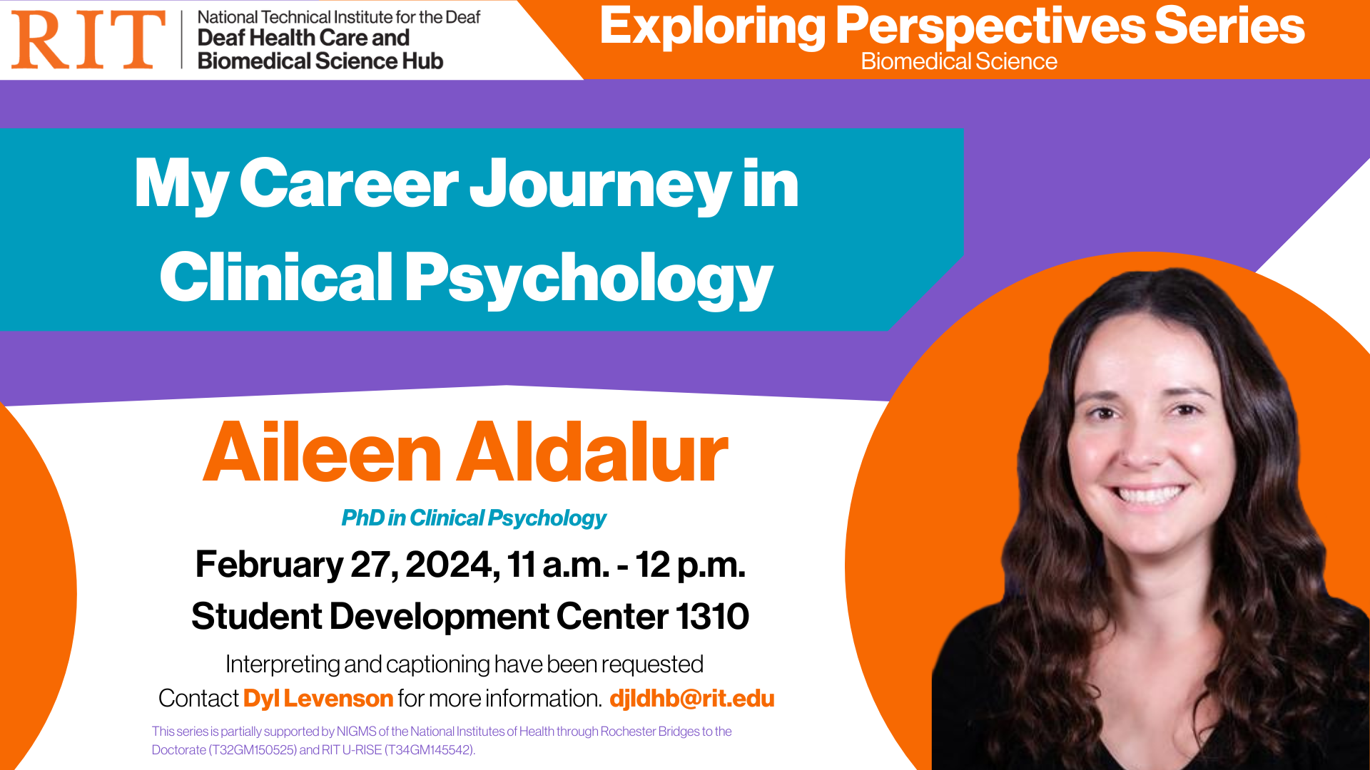Dr. Aileen Aldalur is featured on the Deaf Hub Explores Perspectives series.