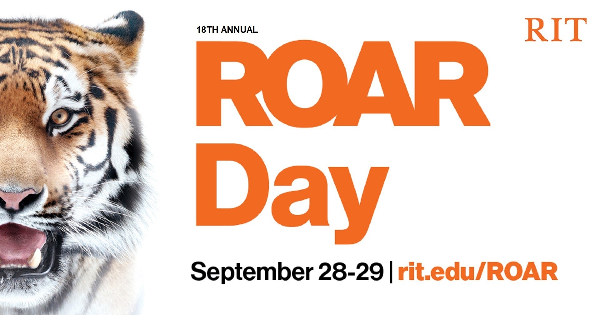 SHOW YOUR STRIPES AND ROAR FOR RIT!