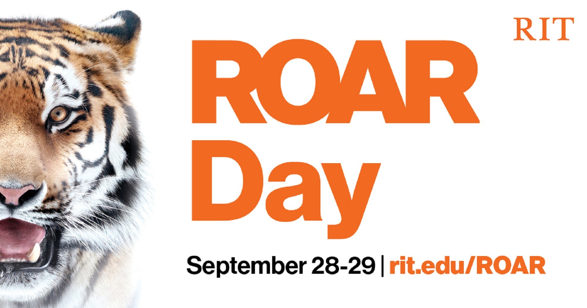 Show your stripes and ROAR for RIT! 