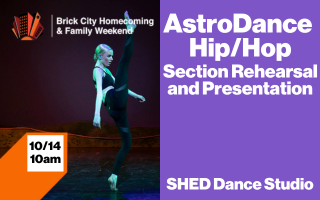 AstroDance Hip/Hop Section Rehearsal and Presentation