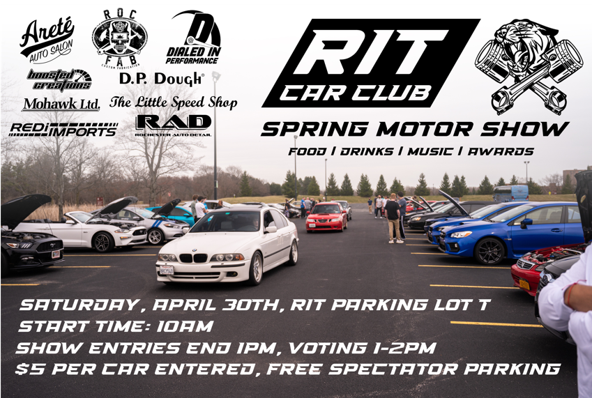 image of a car and the event description