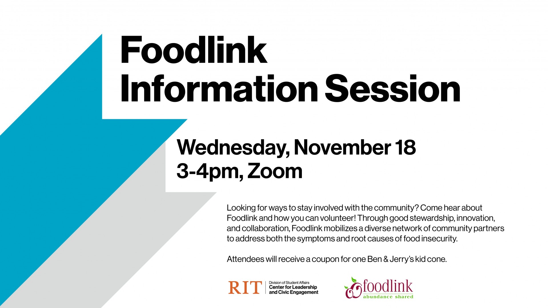 Text with information about the event.