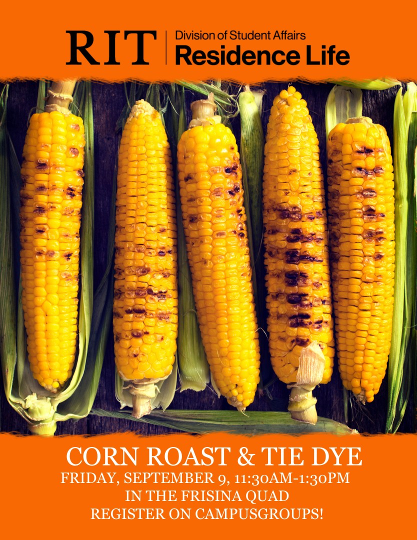 Corn Roast & Tie Dye Flyer
