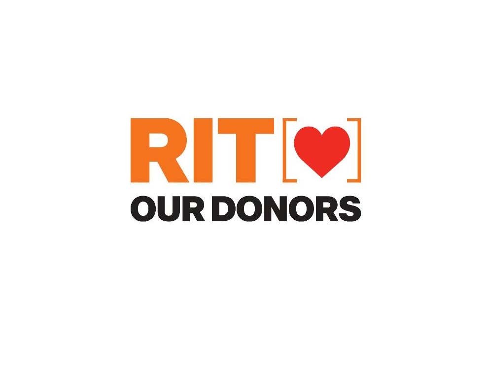 RIT Loves our Donors graphic