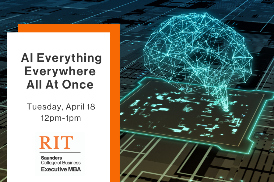 Executive Education Webinar: AI Everything, Everywhere All at Once