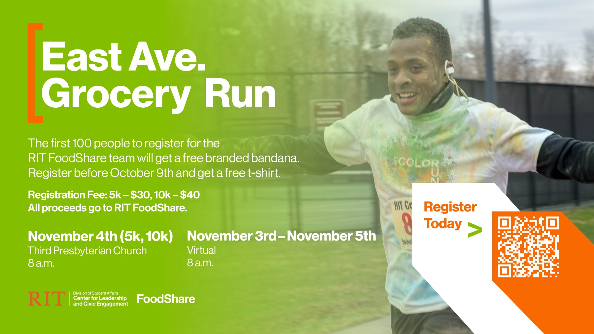 East Ave. Grocery Run Poster