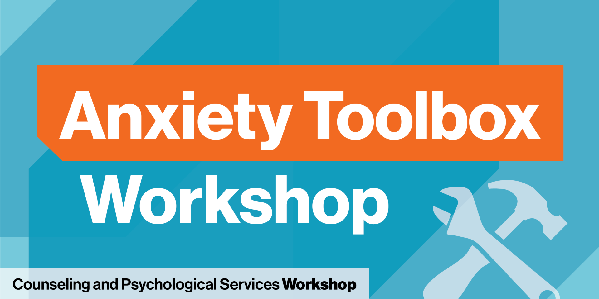 Anxiety Toolbox Workshop