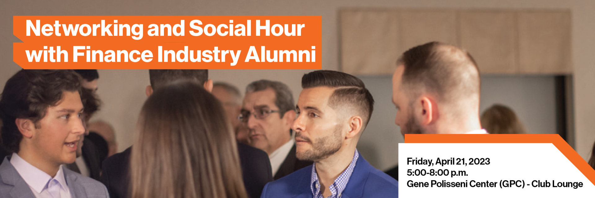 Speed Networking and Social Hour with Finance Industry Alumni  